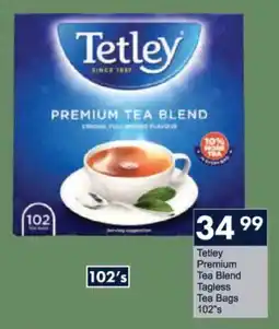 President Hyper Tetley Premium Tea Blend Tagless Tea Bags offer