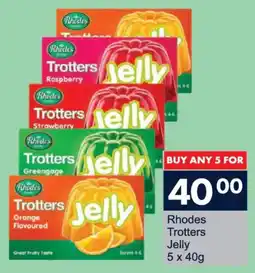 President Hyper Rhodes Trotters Jelly offer