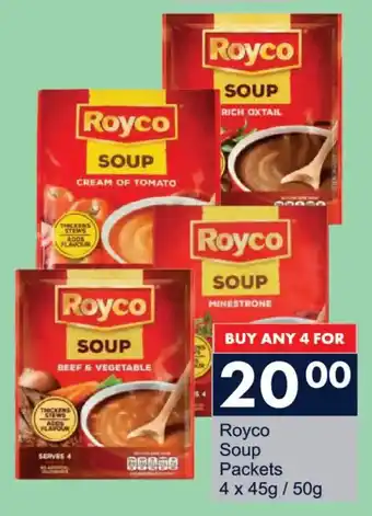 President Hyper Royco Soup Packets offer