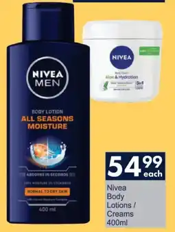 President Hyper Nivea Body Lotions/ Creams offer