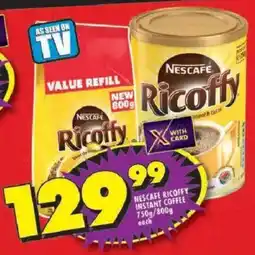 Shoprite Nescafe ricoffy instant coffee offer