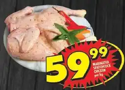 Shoprite Marinated spatchcock chicken offer
