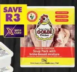 Shoprite Goldi frozen chicken soup pack offer