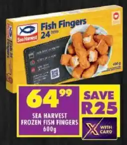 Shoprite Sea harvest frozen fish fingers offer