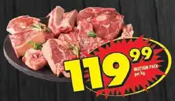 Shoprite Mutton pack offer