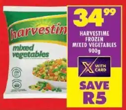 Shoprite Harvestime frozen mixed vegetables offer