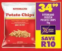 Shoprite Ritebrand frozen potato chips offer