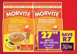 Shoprite Morvite instant porridge offer