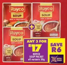 Shoprite Royco soup packet offer