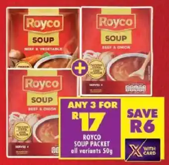 Shoprite Royco soup packet offer