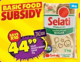 Shoprite Selati golden brown sugar offer
