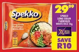 Shoprite Spekko long grain parboiled white rice offer