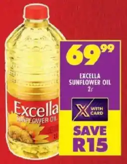 Shoprite Excella sunflower oil offer