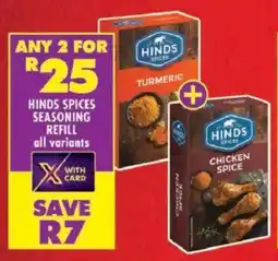Shoprite Hinds spices seasoning refill offer