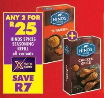 Shoprite Hinds spices seasoning refill offer
