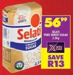 Shoprite Selati pure white sugar offer