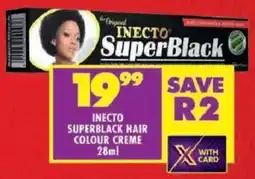 Shoprite Inecto superblack hair colour creme offer
