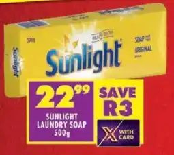 Shoprite Sunlight laundry soap offer