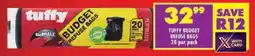Shoprite Tuffy budget refuse bags offer