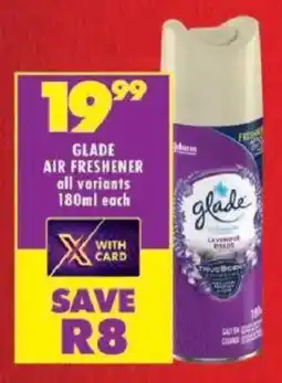 Shoprite Glade air freshener offer