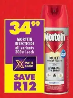 Shoprite Mortein insecticide offer