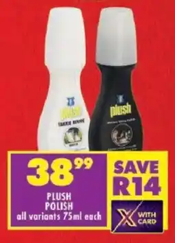 Shoprite Plush polish offer