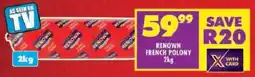 Shoprite Renown french polony offer