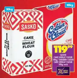 Shoprite Sasko cake wheat flour/ golden cloud cake wheat flour offer