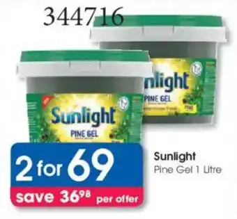 Sunlight Pine Gel