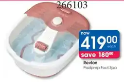 Clicks Revlon Pediprep Foot Spa offer