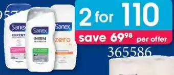 Clicks Sanex Shower Gel offer