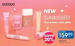 Clicks Sunkissed Makeup Products offer