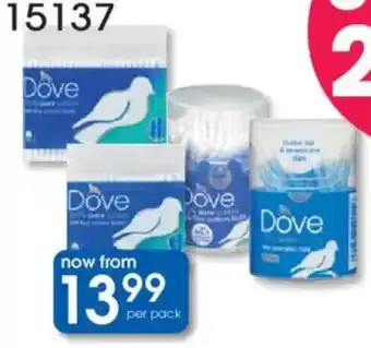 Clicks Dove Cotton Products offer