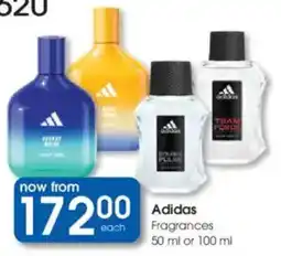 Clicks Adidas Fragrances offer