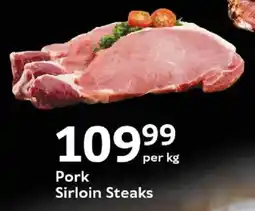 Oxford Freshmarket Pork Sirloin Steaks offer