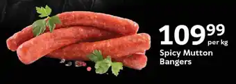 Oxford Freshmarket Spicy Mutton Bangers offer