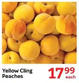 Oxford Freshmarket Yellow Cling Peaches offer