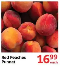 Oxford Freshmarket Red Peaches Punnet offer