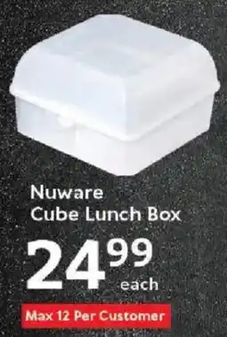 Oxford Freshmarket Nuware Cube Lunch Box offer