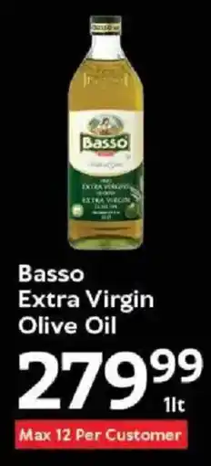 Oxford Freshmarket Basso Extra Virgin Olive Oil offer