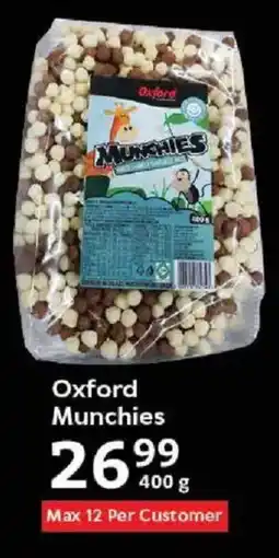 Oxford Freshmarket Oxford Munchies offer
