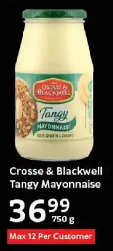 Oxford Freshmarket Crosse & Blackwell Tangy Mayonnaise offer