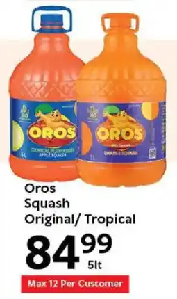 Oxford Freshmarket Oros Squash Original/ Tropical offer