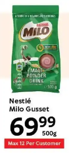 Oxford Freshmarket Nestlé Milo Gusset offer