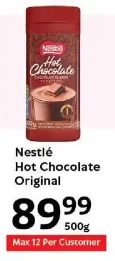 Oxford Freshmarket Nestlé Hot Chocolate Original offer