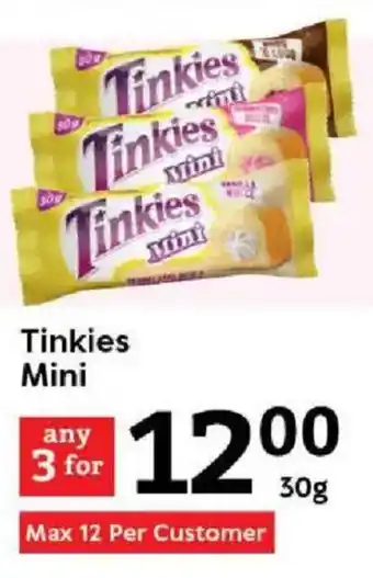 Oxford Freshmarket Tinkies Mini offer