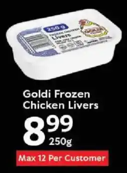 Oxford Freshmarket Goldi Frozen Chicken Livers offer