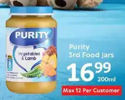 Oxford Freshmarket Purity 3rd Food Jars offer