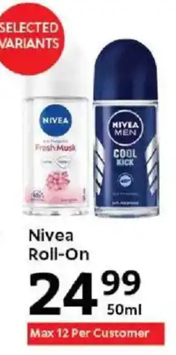 Oxford Freshmarket Nivea Roll-On offer