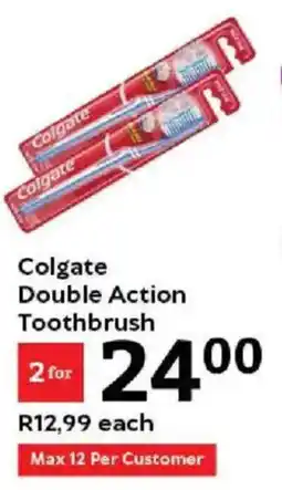 Oxford Freshmarket Colgate Double Action Toothbrush offer
